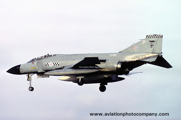 RAF 43 Squadron McDonnell F-4K Phantom FG.1 XV585/P (1983)