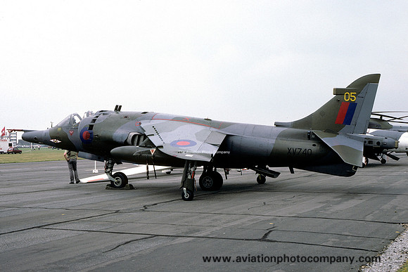 RAF 1 Squadron HS Harrier GR.3 XV740/05 (1987)