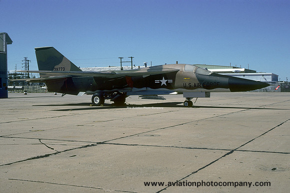 USAF Sheppard TTC General Dynamics F-111A Aardvark 63-9773 (1977)