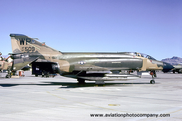 USAF 8 TFW 35 TFS McDonnell F-4D Phantom 66-7509/WP (1980)
