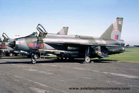 RAF 5 Squadron English Electric Lightning F.6 XR754/AC (1982)