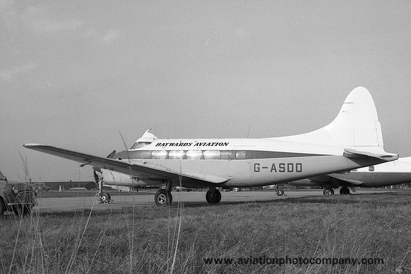 Haywards Aviation De Havilland DH.104 Dove 5 G-ASDD (1971)