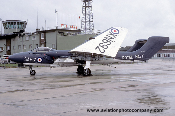 Royal Navy SAH De Havilland Sea Vixen FAW.2 XN692/SAH17 (1985)