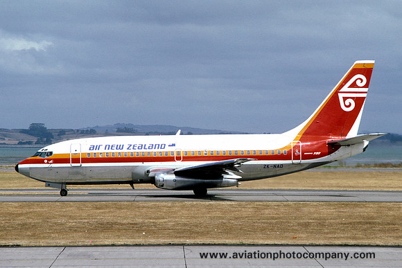 Air New Zealand Boeing 737-200 ZK-NAD (1982)