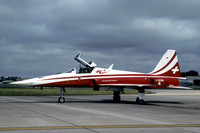 Swiss Air Force Patriuille Suisse Northrop F-5E Tiger J-3086 at RIAT Fairford (2004)