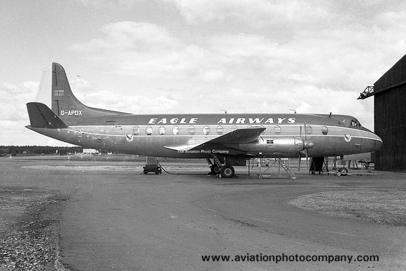 Eagle Airways Vickers Viscount 808 G-APDX (1958)