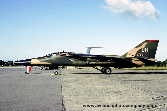 USAF 20 TFW 77 TFS GD F-111E Aardvark 68-0066/UH (1980)