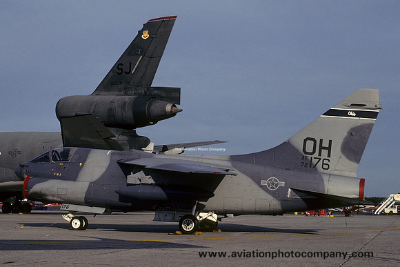 USAF Ohio ANG 166 TFS LTV A-7D Corsair 72-0176/OH (1992)