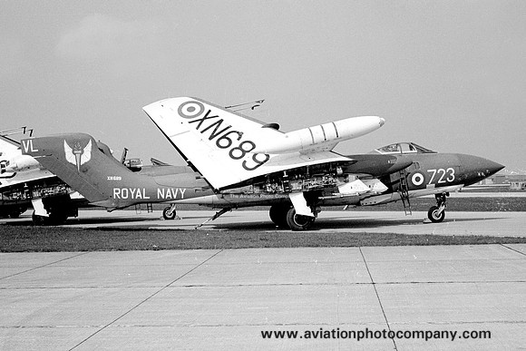 Royal Navy 766 Squadron De Havilland Sea Vixen FAW.1 XN689/VL723