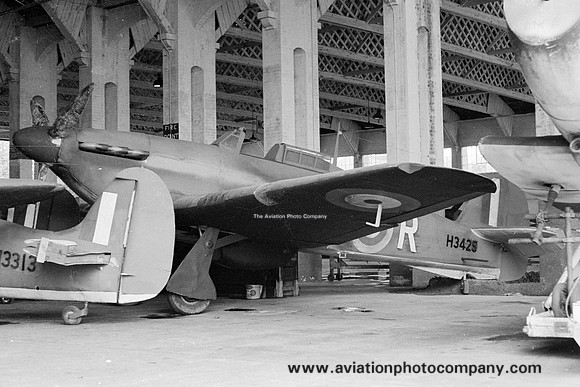 RAF Hawker Hurricane H3425 used in Battle of Britain film (1968)