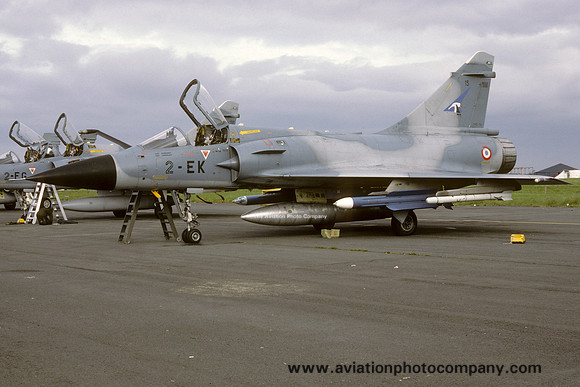 French Air Force EC1/2 Dassault Mirage 2000C 15/2-EK (1987)