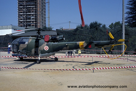 Portuguese Air Force Sud Alouette III 9344 (1987)
