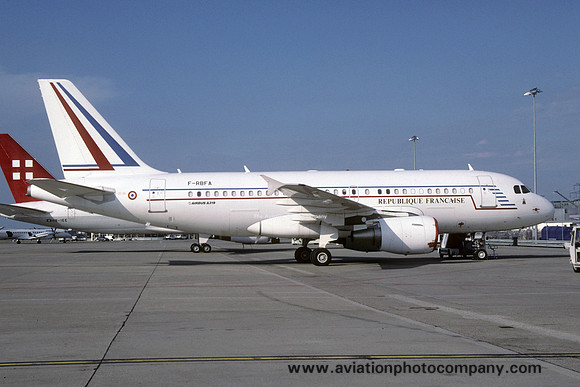 French Air Force ET1/65 Airbus A319-115 ACJ F-RBFA.1485 (2003)