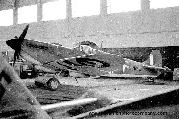 RAF Supermarine Spitfire N3315 used in Battle of Britain film (1968)