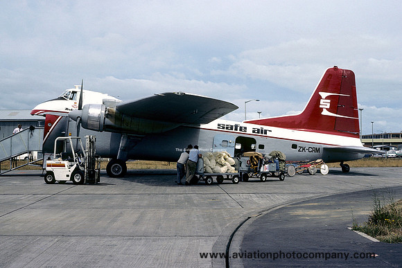 SAFE Air Bristol 170 Freighter Mk.31M ZK-CRM (1978)