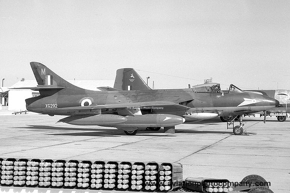 RAF 208 Squadron Hawker Hunter FGA.9 XG292/M (1966)