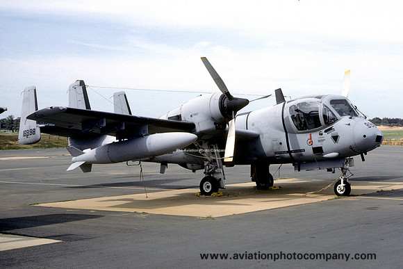 US Army Georgia ArNG 159 MICo Grumman OV-1D Mohawk 68-16998 (1985)