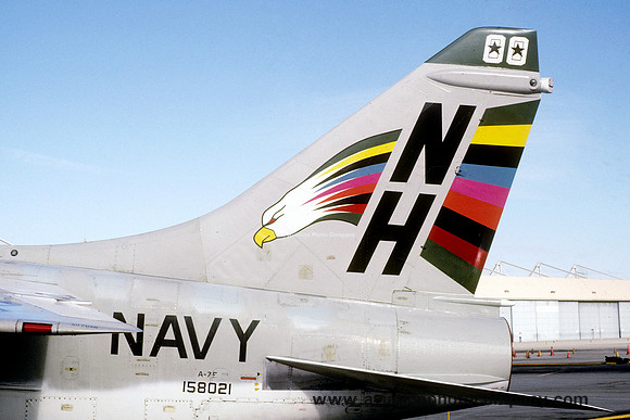 US Navy VA-195 LTV A-7E Corsair 158021 (1980)