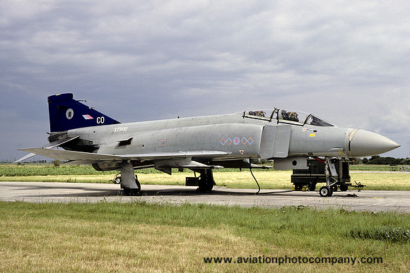 RAF 228 OCU McDonnell F-4M Phantom FGR.2 XT900/CO (1988)