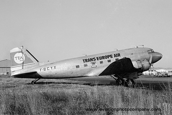 Trans Europe Air Douglas C-47A F-BCYX (1979)
