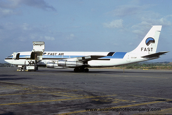 Fast Air Carrier Boeing 707-331C(H) CC-CAF (1979)