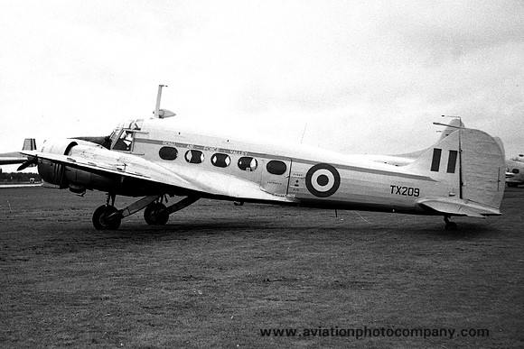 RAF Valley Station Flight Avro Anson C.19 TX209 (1956)