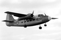 Royal Navy 750 Squadron Hunting Sea Prince T.1 WF118/LM629 (1972)