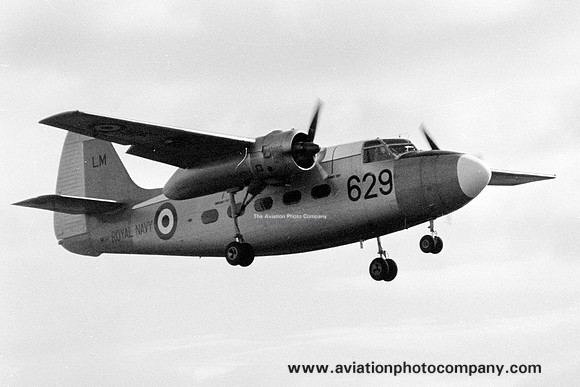 Royal Navy 750 Squadron Hunting Sea Prince T.1 WF118/LM629 (1972)