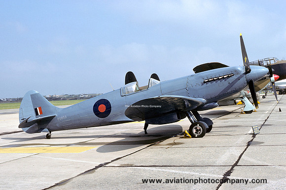 RAF Battle of Britain Memorial Flight Supermarine Spitfire PR.19 PS853 (1975)