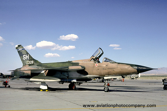USAF AFRes 465 TFS Republic F-105D Thunderchief 62-4328/SH (1980)