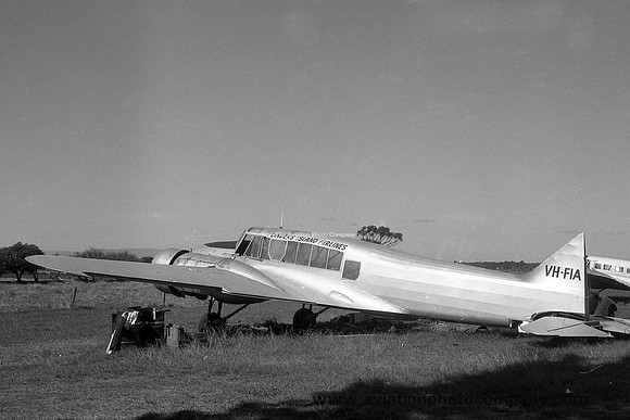 Flinders Island Airlines Avro Anson VH-FIA
