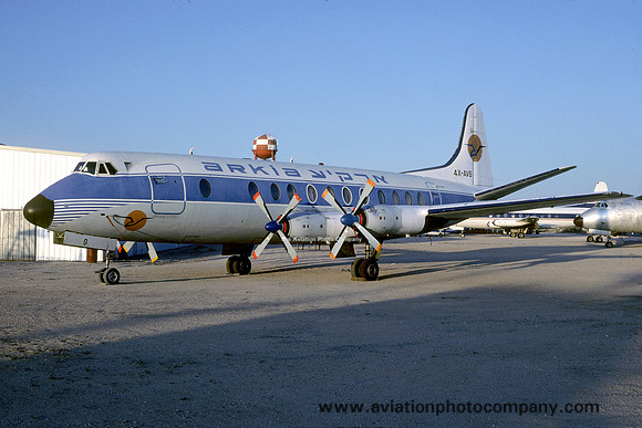 Arkia Vickers Viscount 4X-AVG (1982)