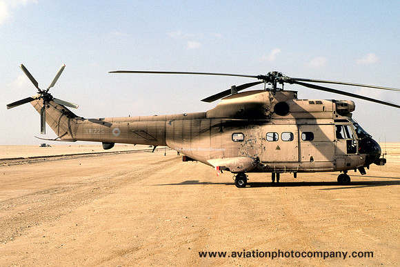 RAF Westland Puma HC.1 XW225 during Operation Granby (1991)