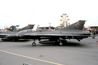 Danish Air Force Esk 725 SAAB Draken TF-35 AT-154 (1987)