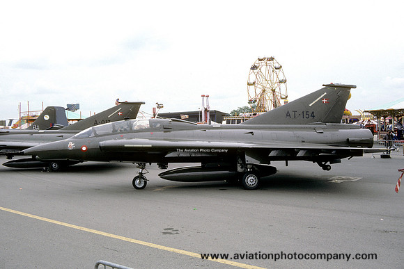 Danish Air Force Esk 725 SAAB Draken TF-35 AT-154 (1987)