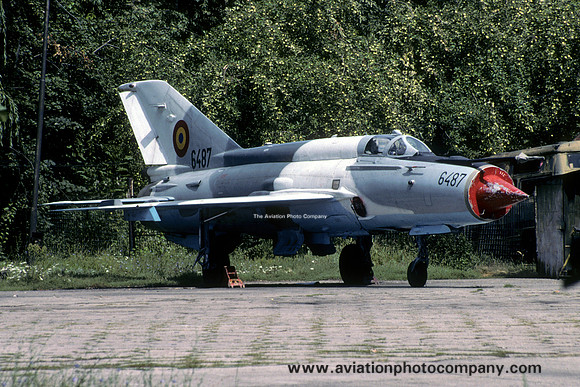 Romanian Air Force 95 AV Mikoyan MiG-21MF/C 6487 (2003)