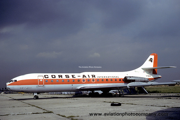 Corse Air Sud Caravelle F-BYAT (1984)