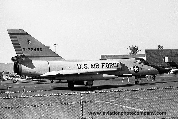 USAF 414 FG Convair F-106A 57-2486 (1969)