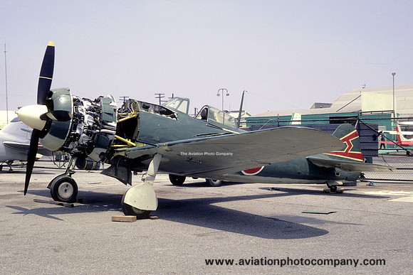 Japanese Air Force Nakajima Ki84 Gale at Ontario (1970)