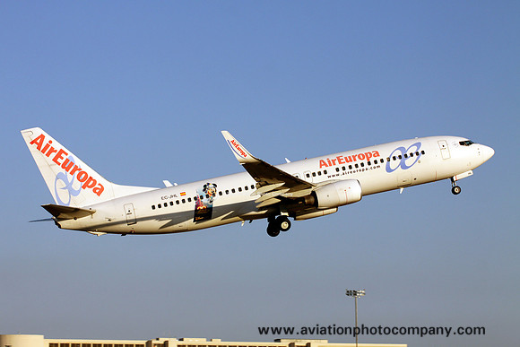 Air Europa Boeing 737-800 EC-JHL at Palma de Mallorca (2013)