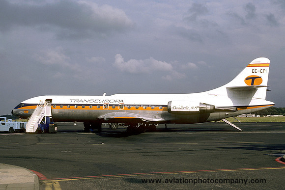 Trans Europa Sud SE-210 Super Caravelle 10B-1R EC-CPI (1978)