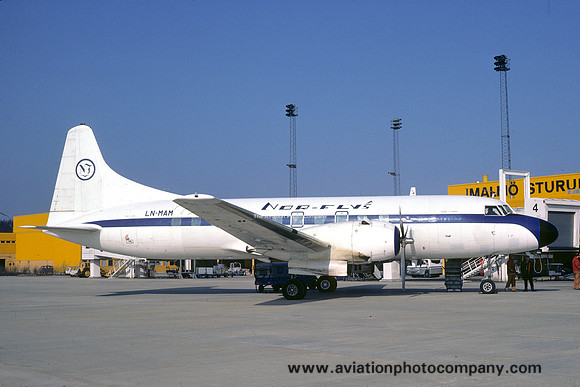 Nor Fly Convair 440 LN-MAM (1976)