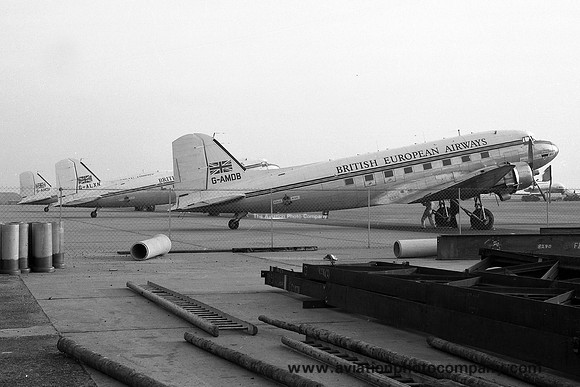 British European Airways Douglas C-47 Dakota G-AMDB