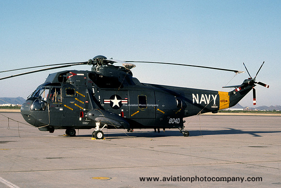 US Navy Sikorsky UH-3A Sea King 148040 (1980)