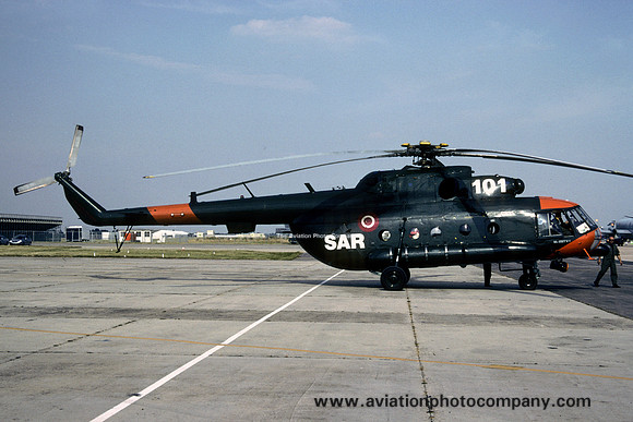 Latvian Air Force Mil Mi-8MTV 101 at RIAT Fairford (2003)