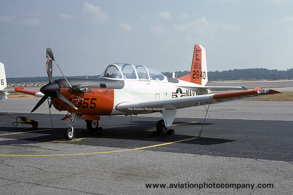 US Navy TAW-5 Beech T-34C Mentor 162640/E-955 (1984)