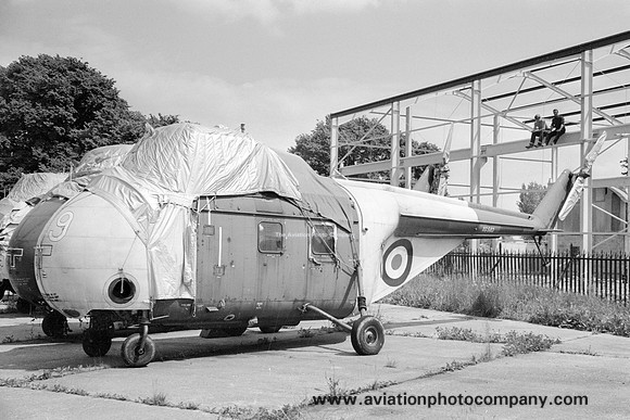 Royal Navy Westland Whirlwind HAR.3 XG583 stored at Fleetlands