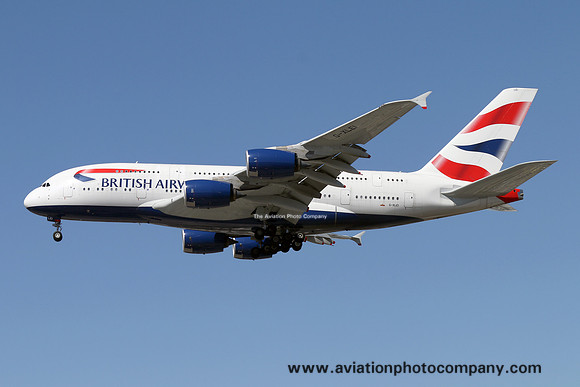 British Airways Airbus A380-800 G-XLEI (2016)