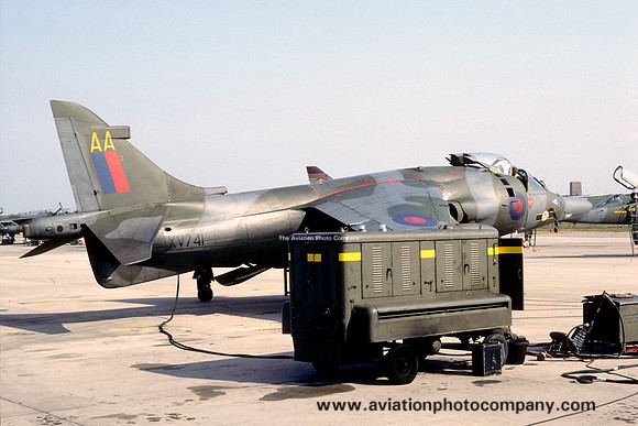 RAF 3 Squadron HS Harrier GR.3 XV741/AA (1984)