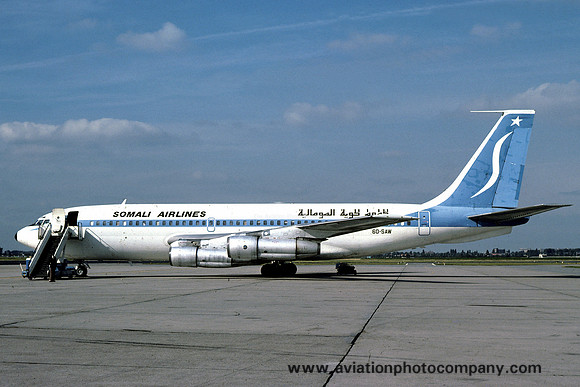 Somali Airlines Boeing 720-023B 6O-SAW (1978)